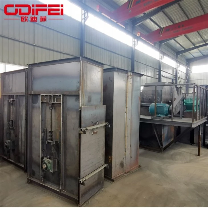 TD400 dry powder mortar bucket elevator (4)