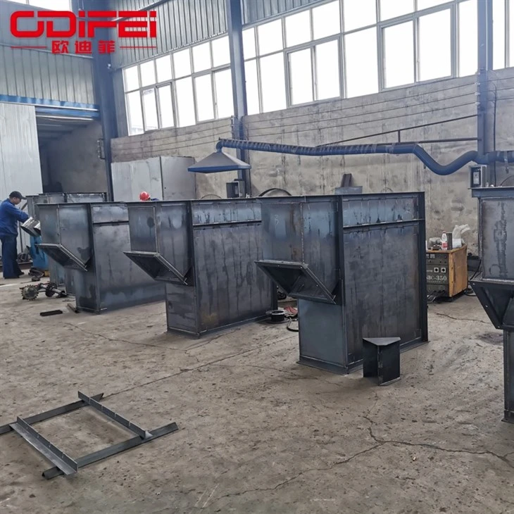 TD400 dry powder mortar bucket elevator (2)